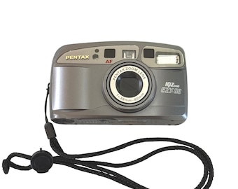 Appareil photo argentique Pentax IQZoom EZY-80 35 mm 38-80 mm autofocus et prise de vue testés