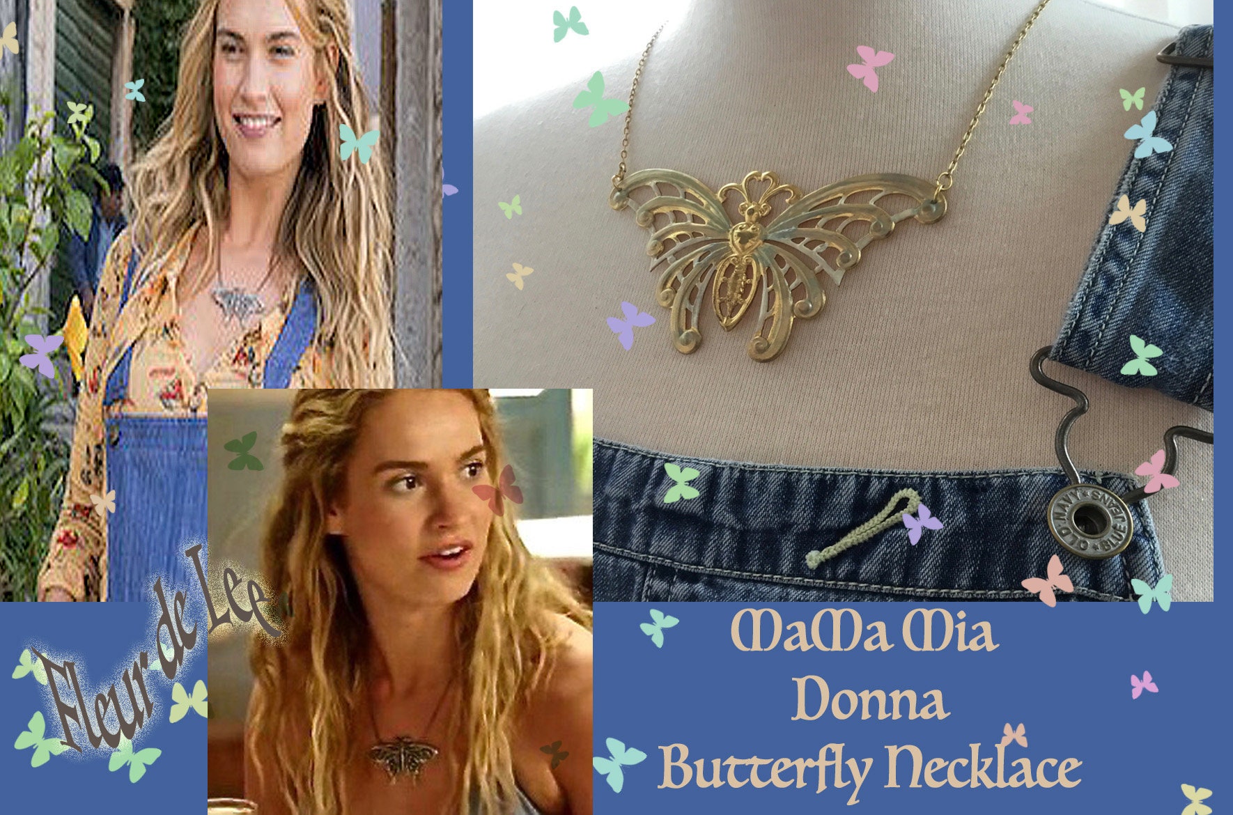Mama Mia Donna Magical Gold Painted 