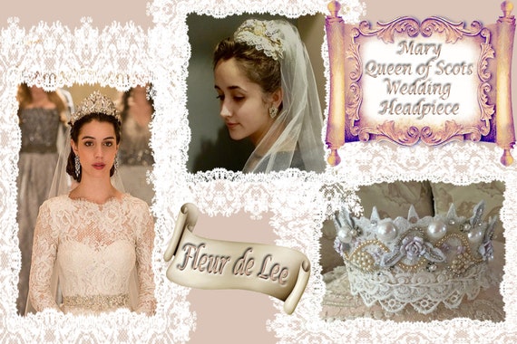 Reign Mary Queen Of Scots Wedding Headpiece Etsy