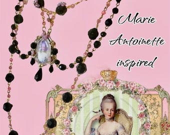 Marie Antoinette inspired pendant Necklace