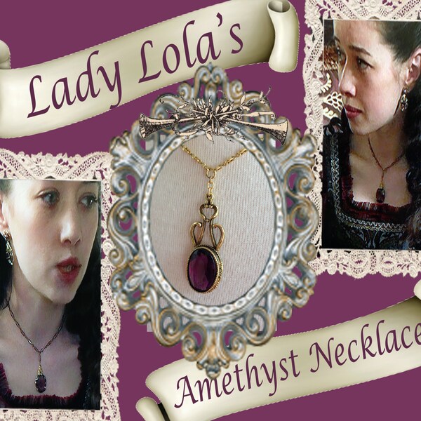 Reign Lady Lola's Royal Amethyst Necklace