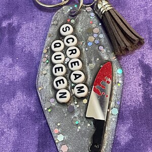 Scream Queen Keychain