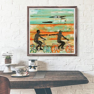 Hip 2 B Square - 80's Gaming ART PRINT Wall Decor Mixed