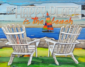 My Happy Place is the Beach