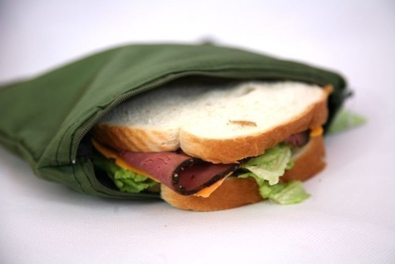 U pick color sandwich Zippit bag reusable and eco friendly image 1