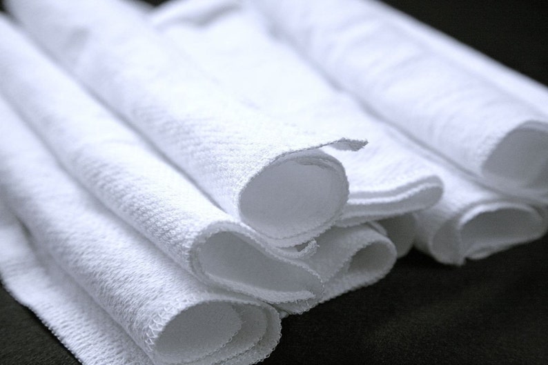 Reusable Everyday Napkins Birdseye Eco alternative Un paper towel 12 Regular size image 4