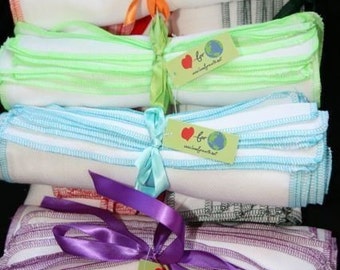 In color Everyday Napkins 24 pack Choose your trim Eco friendly alternative to paper
