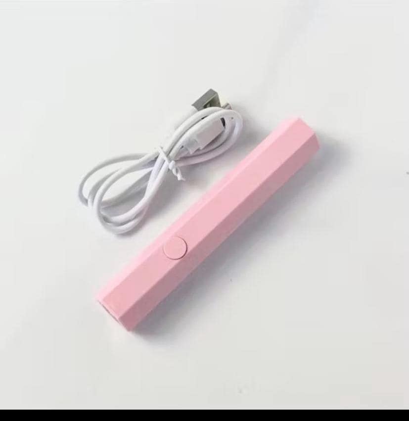 Rechargeable UV LED Nail Lamp: Gel Curing Torch for Press-On Nails