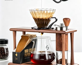 Hand-cranked coffee grinder,storage stand,Coffee Grinder Organizer,Space-Saving Espresso Bar Accessory,Hand Grinder Storage Solution,Gift