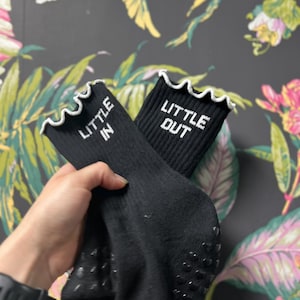 Little In, Little Out Grip Socks
