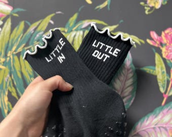 Little In, Little Out Grip Socks