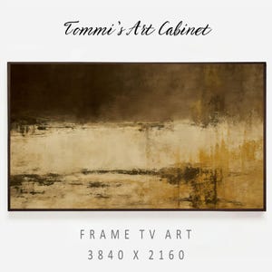 Wabi-Sabi Frame TV Art: Abstract Painting (Digital Download)