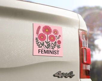 Feminist For Strong Women Car Magnet | For Mothers