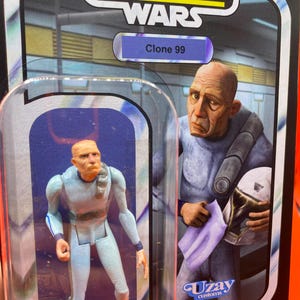 Star Wars CLONE articulado personalizado 99 para 3,75 polegadas 1 peça SEM ACESSÓRIOS