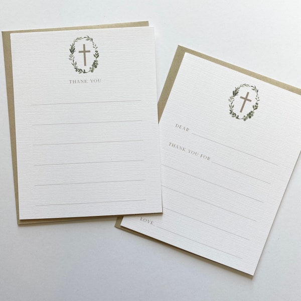 Religious Thank You Notes Etsy