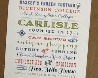 Carlisle, PA print