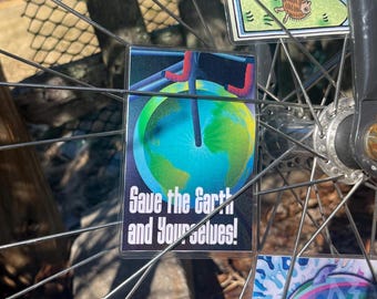 Bike Advocacy Spoke Card | Cycling Bookmark | Biking Spoke Decoration