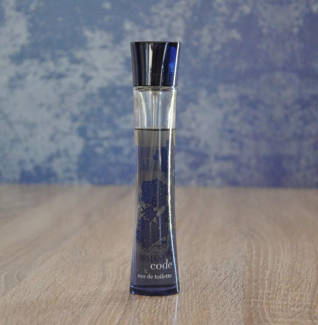 Giorgio Armani CODE Eau De Toilette 75ml, Old Version, Very Rare