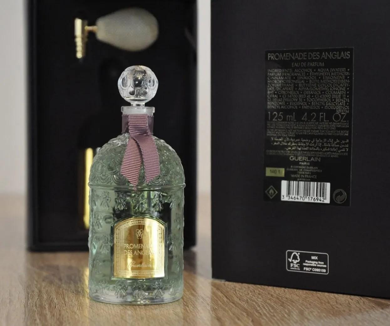 Guerlain Promenade Des Anglais EDP 125ml Bee Bottle, Discontinued