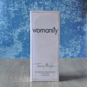 Thierry Mugler WOMANITY Eau de Parfum 80ml, Auslaufmodell, Sehr selten, Neu