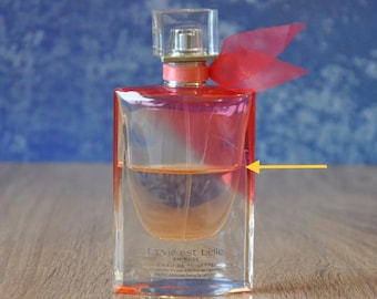 LANCOME La Vie Est Belle En Rose Eau de Toilette 50ml Discontinued, Very Rare, Used (See photos with actual perfume level)