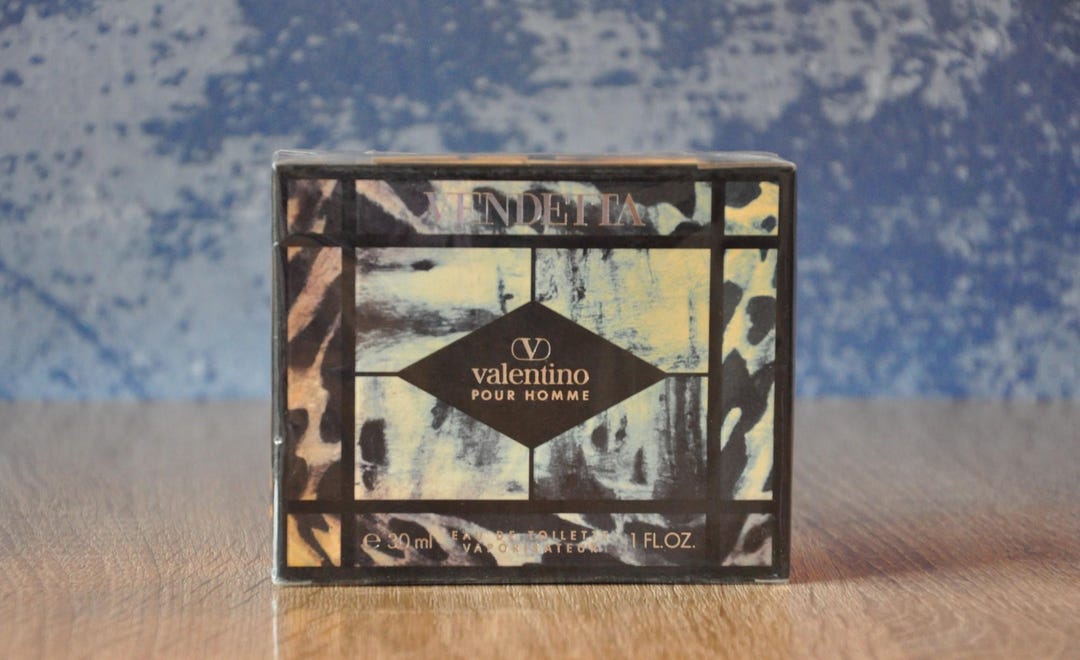 Après-rasage Valentino Vendetta Pour Homme - 50 Ml - Vintage Et Rare - Neuf