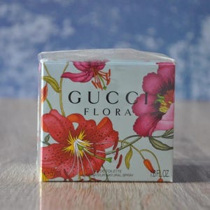 Gucci FLORA Eau de Toilette 50ml, Old Version, Discontinued, Very Rare, New in Box, Sealed