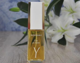 Yves Saint Laurent Y Eau de Toilette 75ml, Vintage, Descontinuado, Muy Raro, Nuevo