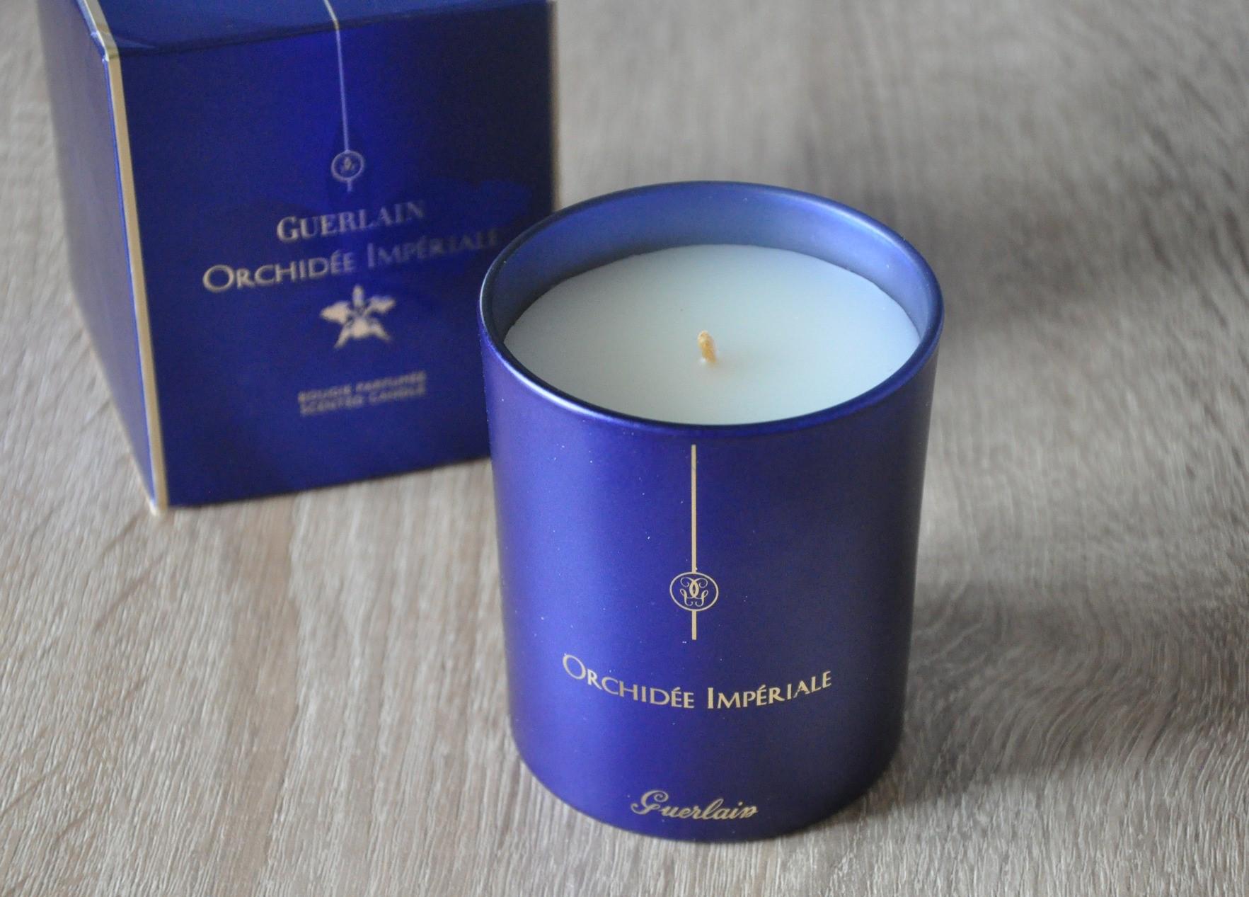 ゲラン　オーキデインペリアル キャンドル　180g×3 Guerlain Orchidee Imperiale Scented Candle 180g New in Box