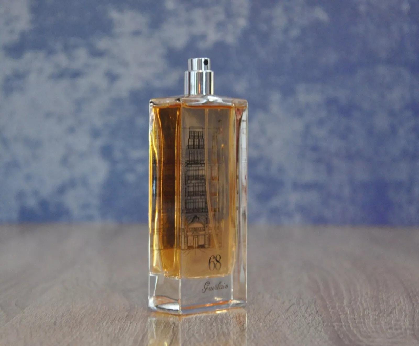 希少 GUERLAIN 68 オードパルファン 75mL Guerlain PARFUM DU 68 Eau De Parfum 75ml, Discontinued, Very Rare