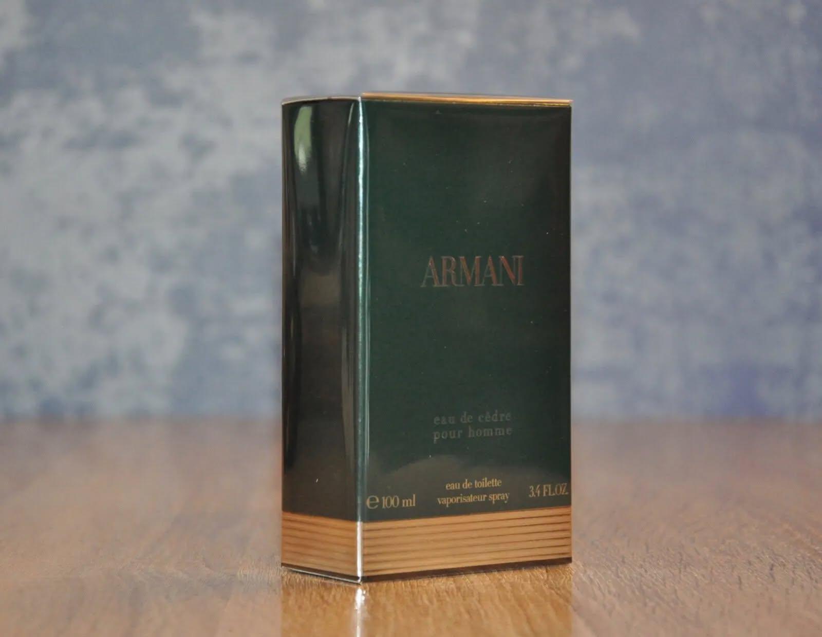 Giorgio Armani Eau De Cedre, Discontinued, 100ml, New - Etsy