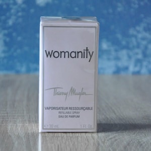 Thierry Mugler WOMANITY Eau de Parfum 30ml, Auslaufmodell, Sehr Selten, Neu