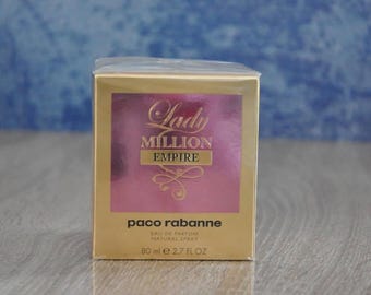 Paco Rabanne LADY MILLION EMPIRE Eau de Parfum 80ml, Discontinued, Very Rare, New