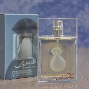 Salvador Dali Luxury Green Eau de Toilette 50 ml, vintage, descontinuado, muy raro, nuevo en caja