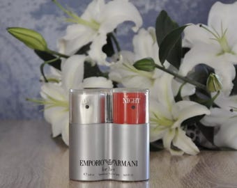 Vintage Emporio Armani NIGHT & DAY Eau de Parfum, Rare, New in Box