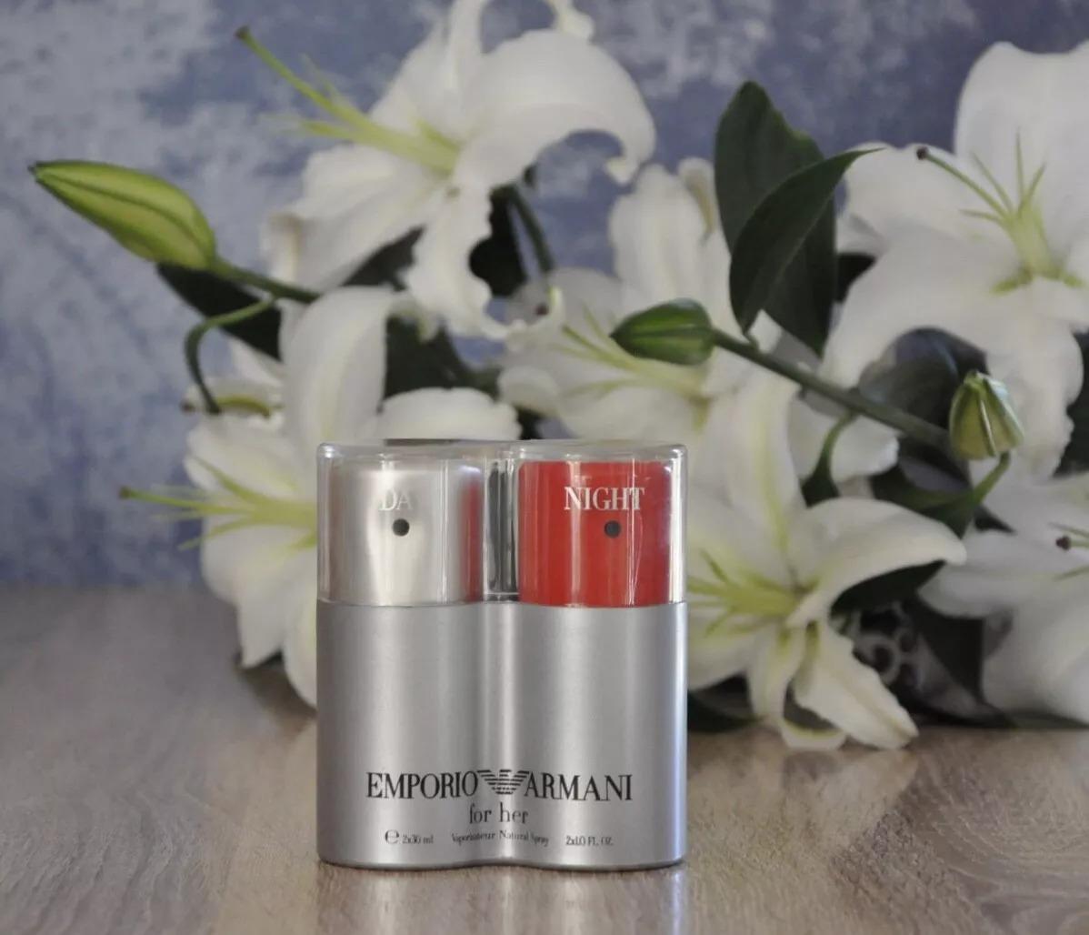 Emporio Armani NIGHT DAY for Her Eau De Parfum 2x30ml, Vintage