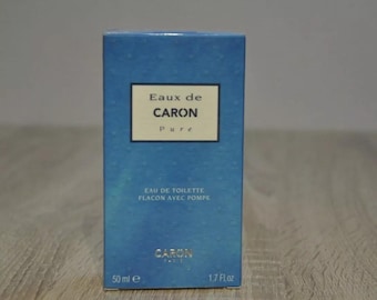 Vintage Caron Eaux De Caron Pure EDT, 50 ml, nuevo sellado