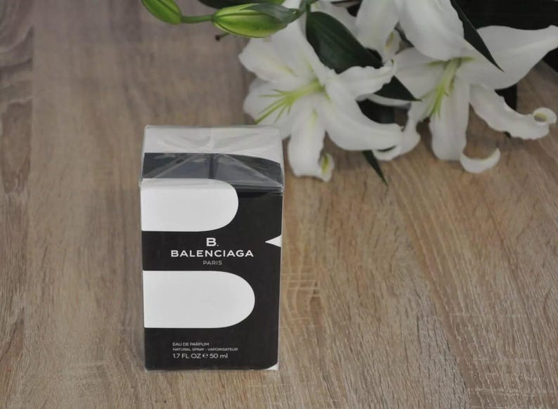 B. BALENCIAGA Eau de Parfum 50ml, Fuori produzione, Molto raro, Nuovo immagine 3