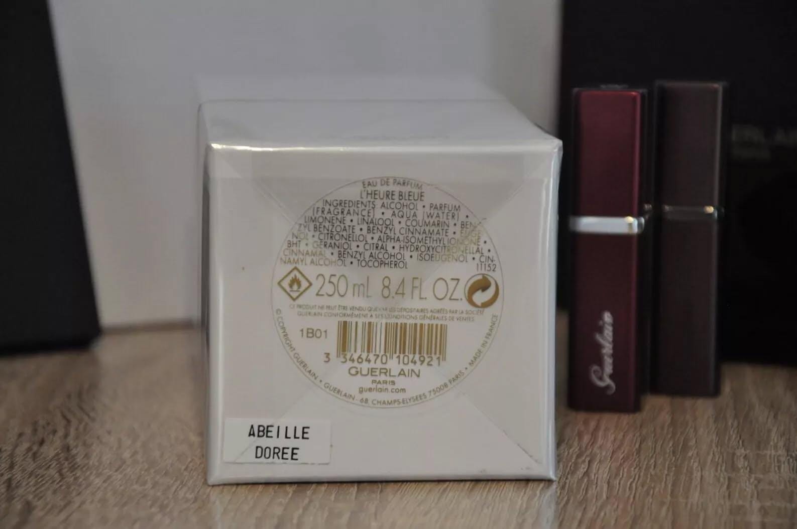 ゲラン ルール ブルー オードパルファム 250ml、ゴールド ビー