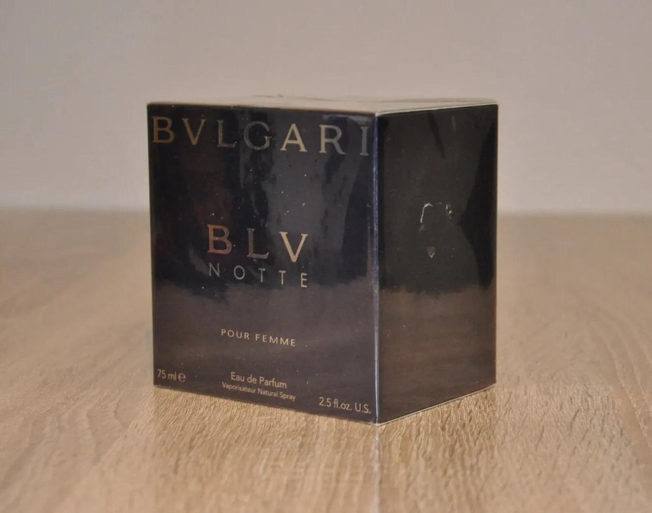 BVLGARI BLV NOTTE Pour Femme Eau De Parfum 75ml, Vintage