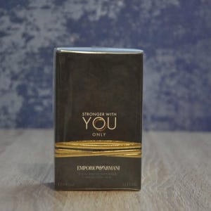 Emporio Armani Stronger With You ONLY Eau de Toilette 100 ml, Descatalogado, Muy Raro, Nuevo