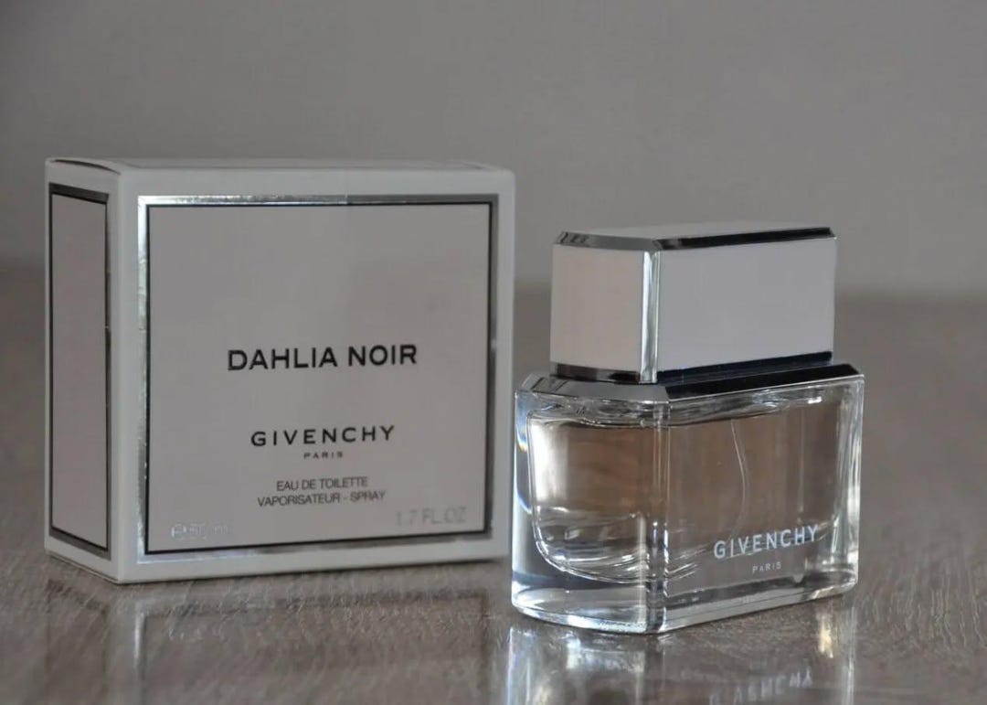 GIVENCHY DAHLIA NOIR Eau De Toilette 50ml, Discontinued, Very Rare