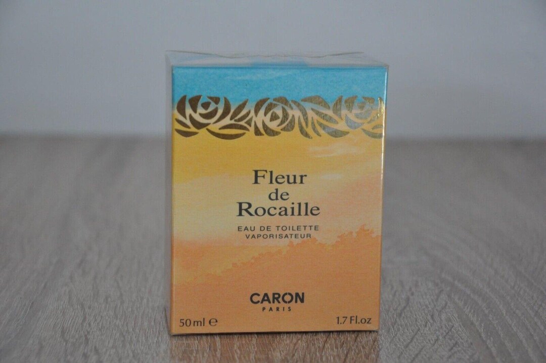 ヴィンテージ CARON Fleur de Rocaille EDT 50ml、新品箱入り、密封