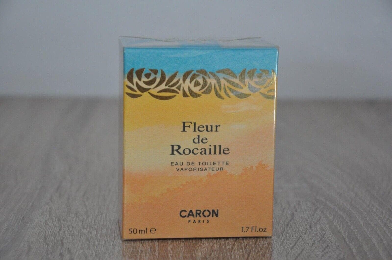 ヴィンテージ CARON Fleur de Rocaille EDT 50ml、新品箱入り、密封