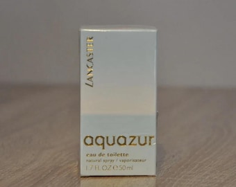 LANCASTER AQUAZUR Eau de Toilette 50ml, Vintage, Discontinued, Very Rare, New