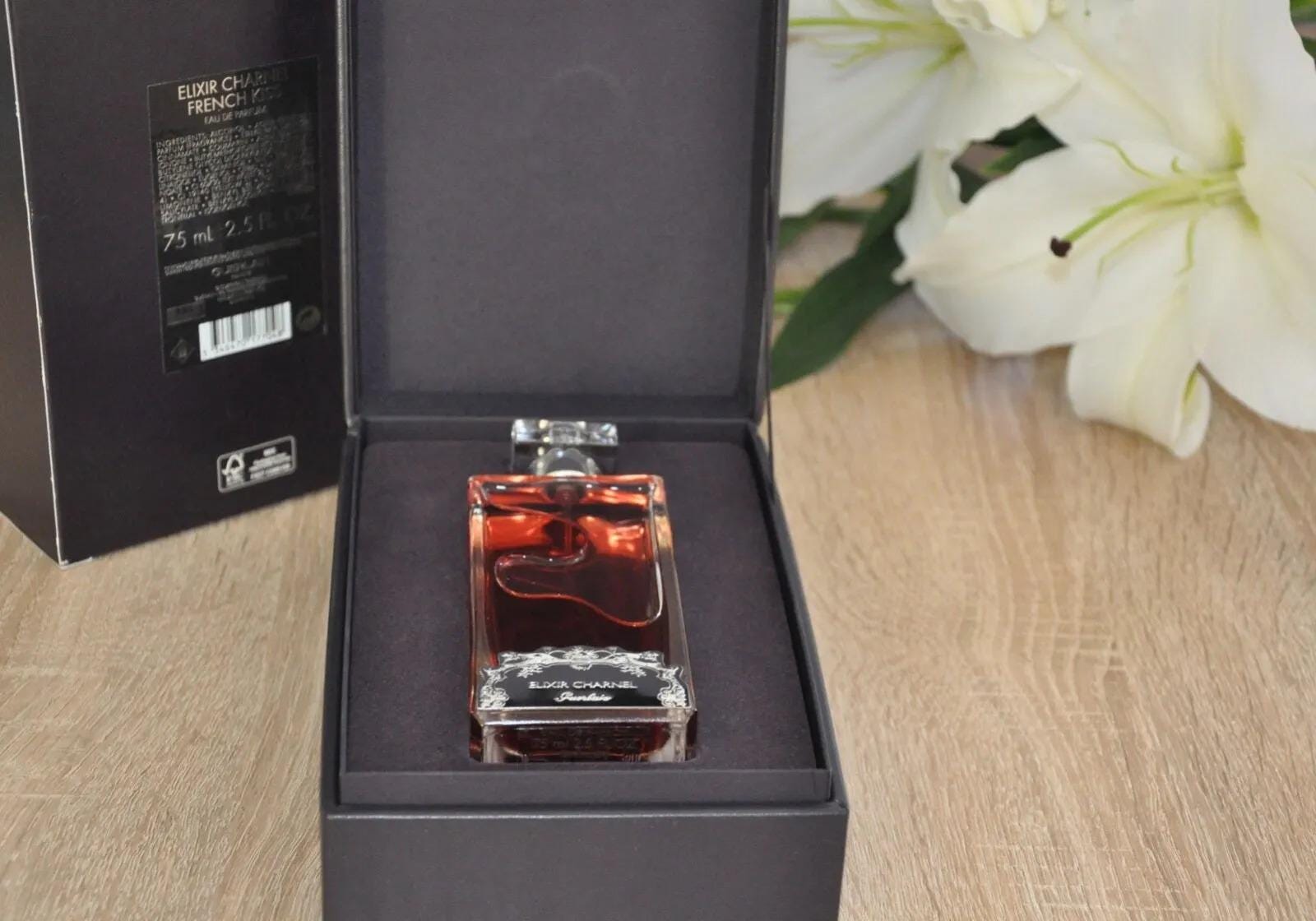 ゲラン エリクシールシャルネル フレンチキス EDP 75ミリ 残9割以上