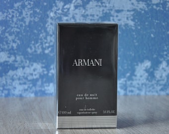 Giorgio Armani Eau de Nuit pour Homme EDT 100ml, descontinuado, muy raro, nuevo