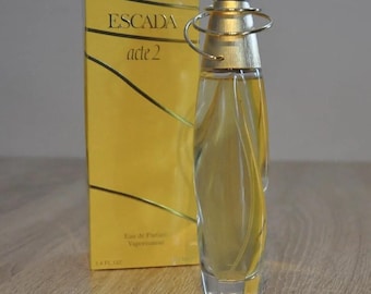 Acte 2 by Escada オードパルファム 50ml スプレー ヴィンテージ レア