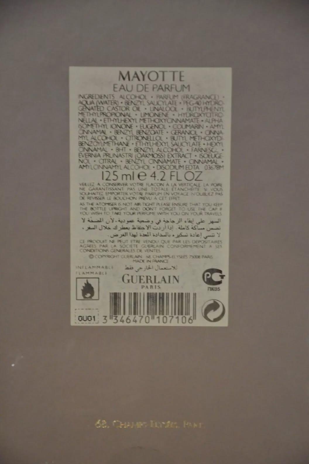 【廃盤レア】Guelain MAYOTTE ODP ゲラン マヨット ゲラン / マヨットの公式商品情報｜美容・化粧品情報はアットコスメ