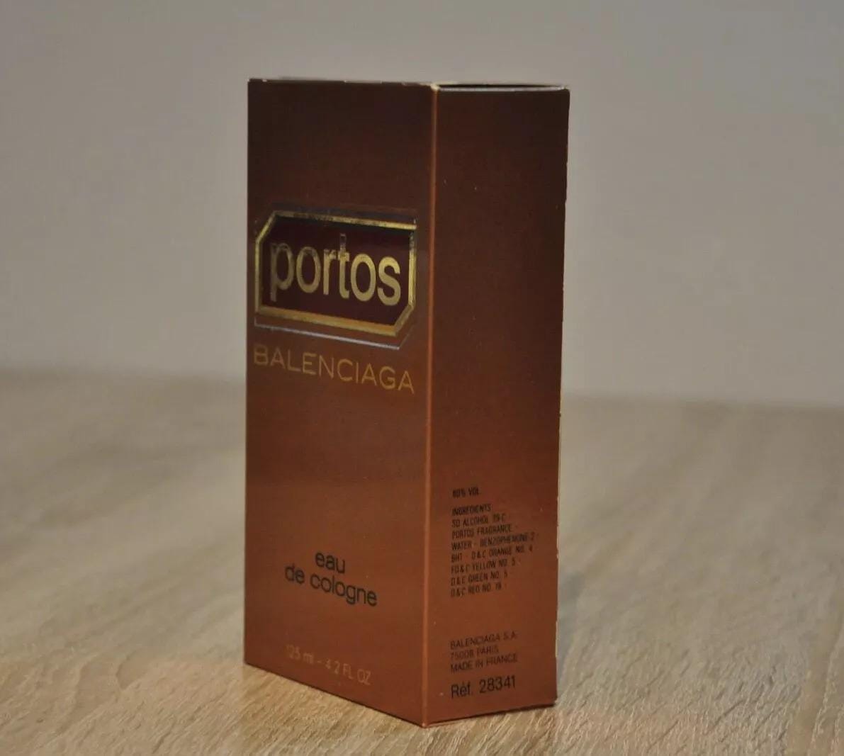 Balenciaga PORTOS Eau De Cologne 125ml, Vintage, Discontinued